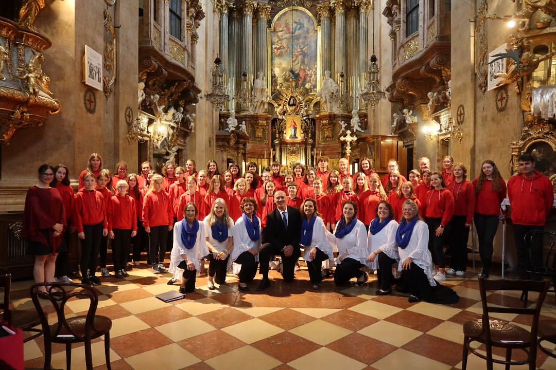 06 Koncert ve kostele sv. Petra s našimi novými kamarády z Ameriky
